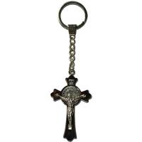 Schlüsselanhänger - Kreuz mit Jesus 