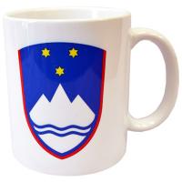 Kaffeetasse Slowenien Wappen 